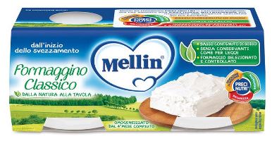 MELLIN BABY FORMAGGINO CLASSICO 2 X 80 G - Farmacia Sant Anna SAS del Dott. Mariani Federigo