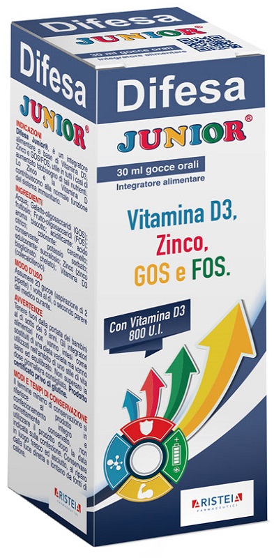 DIFESA JUNIOR GOCCE ORALI 30 ML - Farmacia Sant Anna SAS del Dott. Mariani Federigo