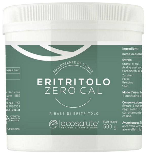 ERITRITOLO ZERO CAL 500 G - Farmacia Sant Anna SAS del Dott. Mariani Federigo