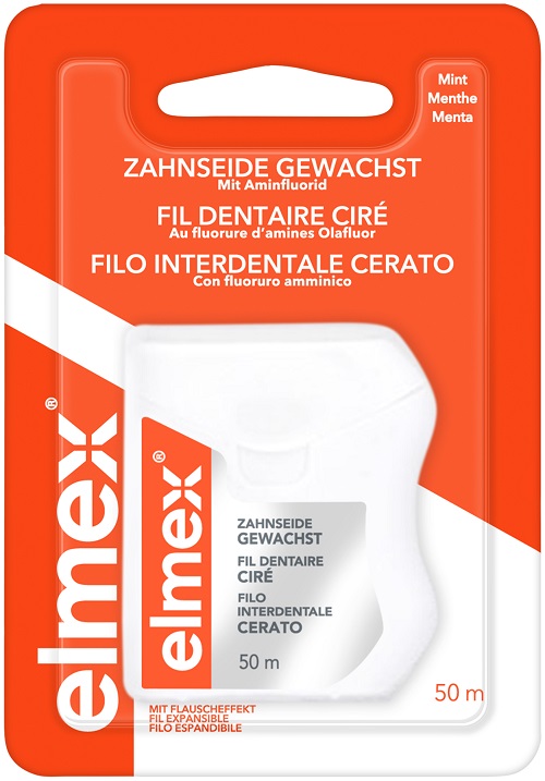 ELMEX FILO INTERDENTALE CERATO 50 METRI - Farmacia Sant Anna SAS del Dott. Mariani Federigo
