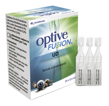 OPTIVE FUSION UD SOLUZIONE OFTALMICA STERILE 30 FLACONCINI MONODOSE 0,4 ML - Farmacia Sant Anna SAS del Dott. Mariani Federigo