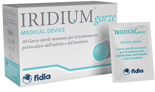 IRIDIUM GARZA OCULARE MEDICATA IN TESSUTO NON TESSUTO 20 PEZZI - Farmacia Sant Anna SAS del Dott. Mariani Federigo
