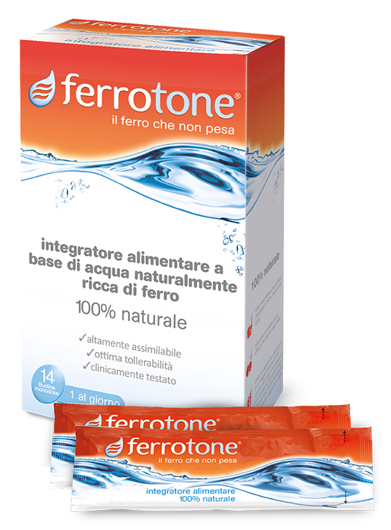 FERROTONE 14 BUSTINE 20 MG - Farmacia Sant Anna SAS del Dott. Mariani Federigo