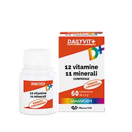 MASSIGEN DAILYVIT 12 VITAMINE 11 MINERALI 60 COMPRESSE RIVESTITE - Farmacia Sant Anna SAS del Dott. Mariani Federigo