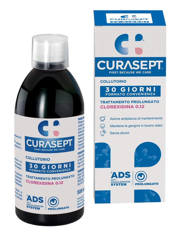 CURASEPT ADS COLLUTORIO 0,12 500 ML - Farmacia Sant Anna SAS del Dott. Mariani Federigo