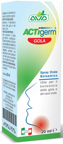 ACTIGERM GOLA SPRAY 20 ML - Farmacia Sant Anna SAS del Dott. Mariani Federigo