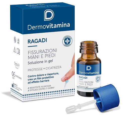 DERMOVITAMINA RAGADI GEL MANI E PIEDI 7 ML - Farmacia Sant Anna SAS del Dott. Mariani Federigo