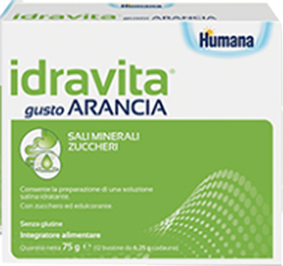 IDRAVITA GUSTO ARANCIA 12 BUSTINE DA 6,25 G - Farmacia Sant Anna SAS del Dott. Mariani Federigo