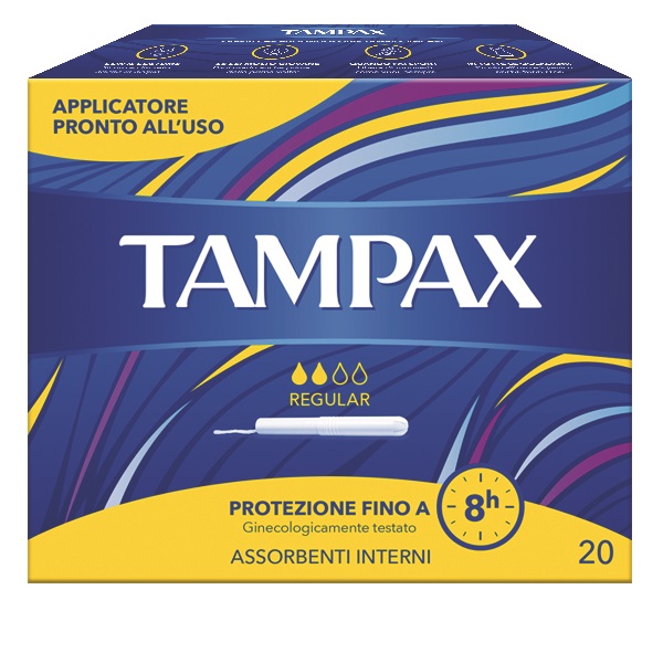 TAMPAX BLUE BOX REGULAR 20 PEZZI - Farmacia Sant Anna SAS del Dott. Mariani Federigo