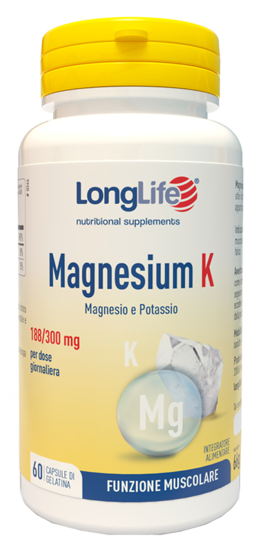 LONGLIFE MAGNESIUM K 60 CAPSULE - Farmacia Sant Anna SAS del Dott. Mariani Federigo