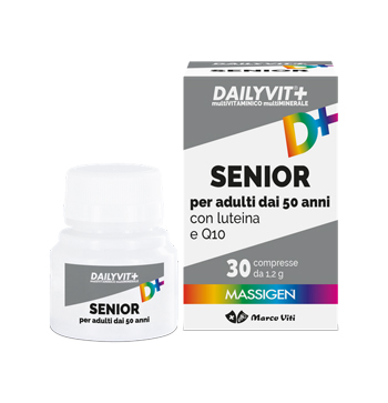 MASSIGEN SENIOR MULTIVITAMINICO E MULTIMINERALE 30 COMPRESSE RIVESTITE - Farmacia Sant Anna SAS del Dott. Mariani Federigo