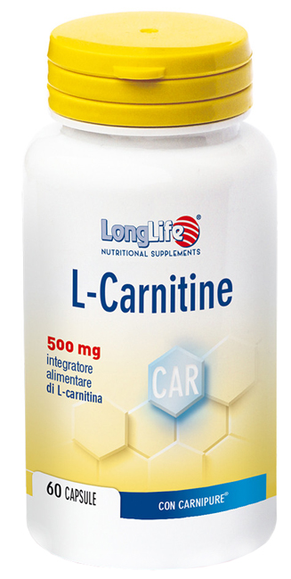 LONGLIFE L-CARNITINE 60 CAPSULE DI GELATINA DA 960 MG - Farmacia Sant Anna SAS del Dott. Mariani Federigo