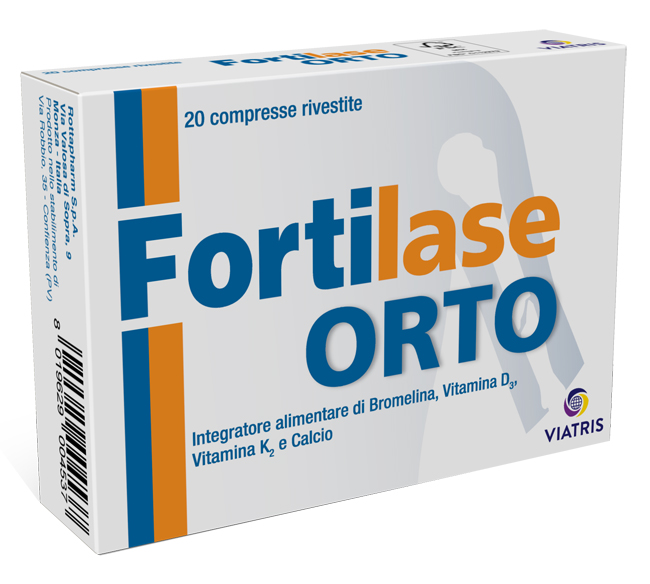 FORTILASE ORTO 20 COMPRESSE RIVESTITE - Farmacia Sant Anna SAS del Dott. Mariani Federigo