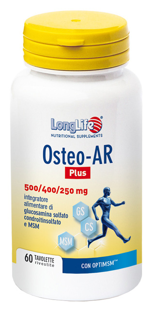 LONGLIFE OSTEO-AR PLUS 60 TAVOLETTE RIVESTITE - Farmacia Sant Anna SAS del Dott. Mariani Federigo