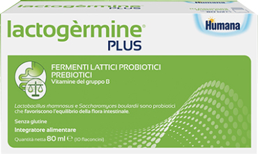 LACTOGERMINE PLUS FERMENTI LATTICI 10 FLACONCINI - Farmacia Sant Anna SAS del Dott. Mariani Federigo