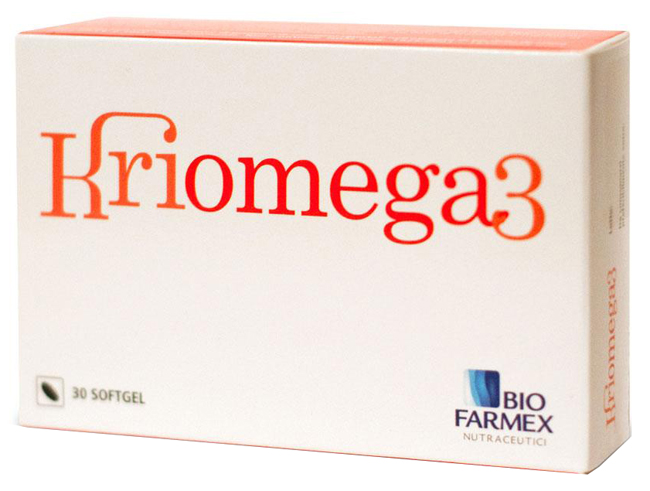 KRIOMEGA 3 30 CAPSULE SOFTGEL - Farmacia Sant Anna SAS del Dott. Mariani Federigo