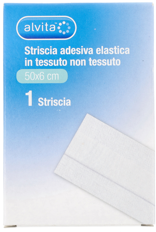 STRISCIA AUTOADESIVA ELASTICA ALVITA TNT 50X6CM - Farmacia Sant Anna SAS del Dott. Mariani Federigo