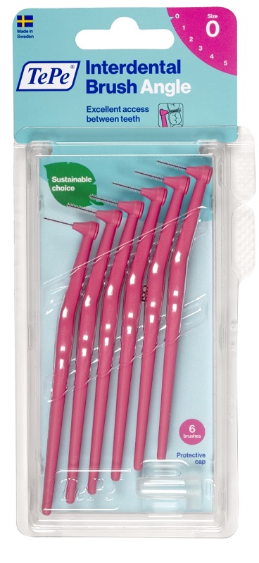 TEPE ANGLE SCOVOLINO ROSA 0,4MM 6 PEZZI - Farmacia Sant Anna SAS del Dott. Mariani Federigo