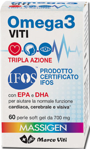 OMEGA3 VITI TRIPLA AZIONE 60 PERLE - Farmacia Sant Anna SAS del Dott. Mariani Federigo