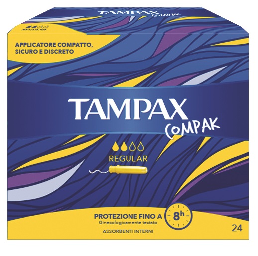 TAMPAX COMPAX REGULAR 24 PEZZI - Farmacia Sant Anna SAS del Dott. Mariani Federigo