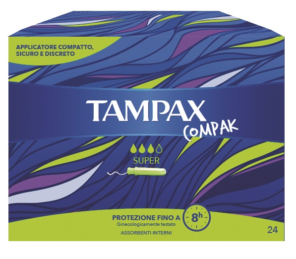 TAMPAX COMPAK SUPER 24 PEZZI - Farmacia Sant Anna SAS del Dott. Mariani Federigo