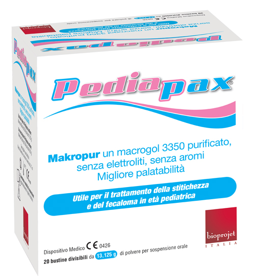PEDIAPAX POLVERE 20 BUSTINE 13,125 G - Farmacia Sant Anna SAS del Dott. Mariani Federigo