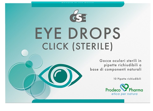 GSE EYE DROPS CLICK GOCCE OCULARI 10 PIPETTE 0,5 ML - Farmacia Sant Anna SAS del Dott. Mariani Federigo