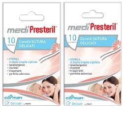 CEROTTO PER SUTURA MEDIPRESTERIL DELICATO TNT 3X75MM 10 PEZZI - Farmacia Sant Anna SAS del Dott. Mariani Federigo