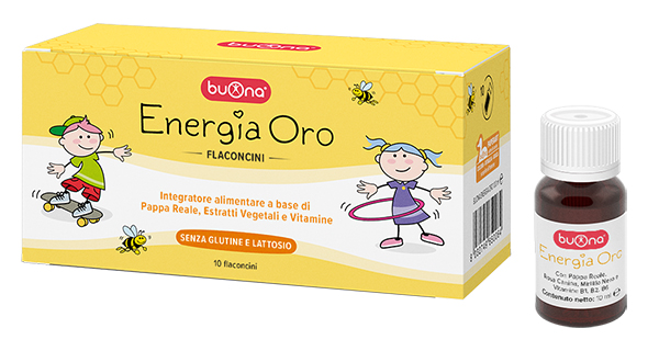 BUONA ENERGIA ORO 10 FLACONCINI DA 10 ML - Farmacia Sant Anna SAS del Dott. Mariani Federigo