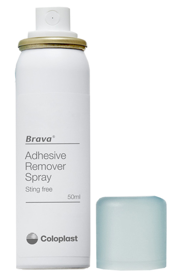 BRAVA SPRAY REMOVER PER DISTACCO DOLCE ADESIVI E DISPOSITIVI PER STOMIA 50 ML - Farmacia Sant Anna SAS del Dott. Mariani Federigo