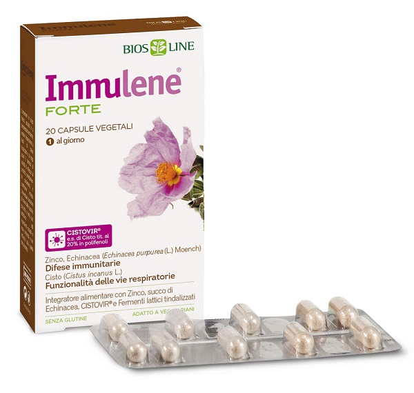 BIOSLINE IMMULENE FORTE 20 CAPSULE - Farmacia Sant Anna SAS del Dott. Mariani Federigo