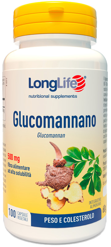 LONGLIFE GLUCOMANNANO 100 CAPSULE VEGETALI - Farmacia Sant Anna SAS del Dott. Mariani Federigo