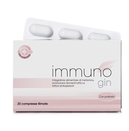 IMMUNO GIN 20 COMPRESSE - Farmacia Sant Anna SAS del Dott. Mariani Federigo