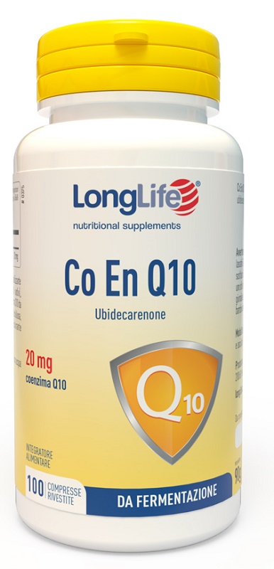 LONGLIFE CO EN Q10 20MG 100 COMPRESSE RIVESTITE - Farmacia Sant Anna SAS del Dott. Mariani Federigo