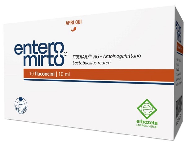 ENTERO MIRTO 10 FLACONCINI DA 10 ML - Farmacia Sant Anna SAS del Dott. Mariani Federigo