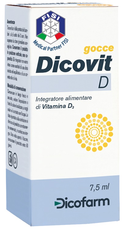 DICOVIT D VITAMINA D3 7,5 ML - Farmacia Sant Anna SAS del Dott. Mariani Federigo