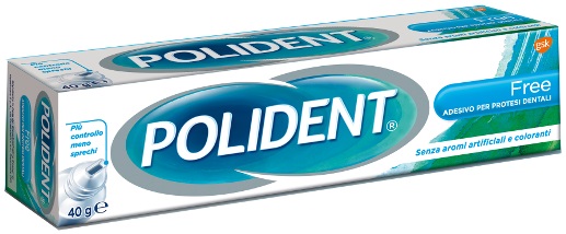 POLIDENT FREE ADESIVO PER PROTESI DENTARIA 40 G - Farmacia Sant Anna SAS del Dott. Mariani Federigo