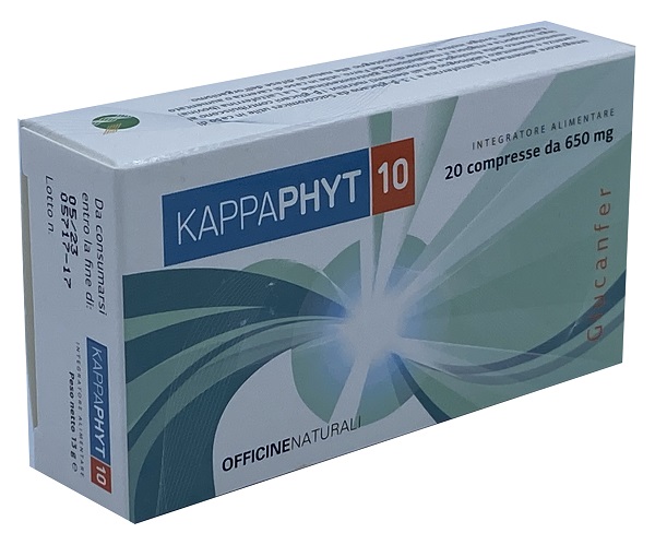 KAPPAPHYT 10 20 COMPRESSE DA 650 MG - Farmacia Sant Anna SAS del Dott. Mariani Federigo