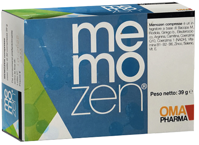 MEMOZEN 30 COMPRESSE 39 G - Farmacia Sant Anna SAS del Dott. Mariani Federigo