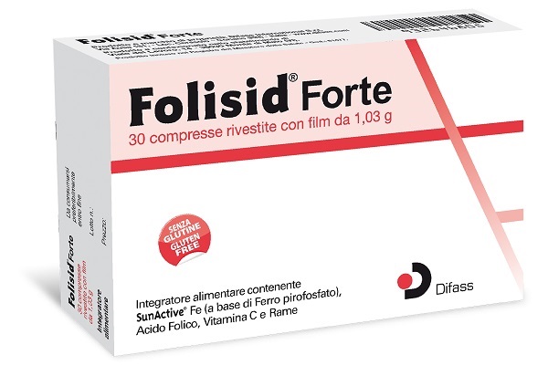 FOLISID FORTE 30 COMPRESSE 3,9 G - Farmacia Sant Anna SAS del Dott. Mariani Federigo