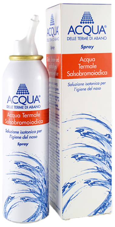 ACQUA DELLE TERME DI ABANO ISOTONICA SPRAY IRRIGAZIONE NASALE 125 ML - Farmacia Sant Anna SAS del Dott. Mariani Federigo