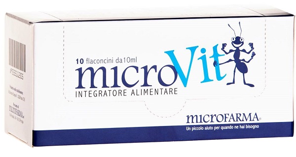 MICROVIT 10 FLACONCINI DA 10 ML - Farmacia Sant Anna SAS del Dott. Mariani Federigo