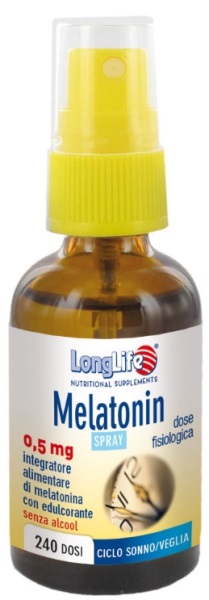 LONGLIFE MELATONIN SPRAY 0,5MG 30 ML - Farmacia Sant Anna SAS del Dott. Mariani Federigo