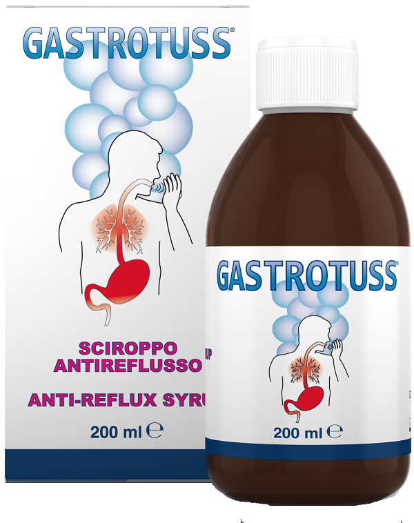 SCIROPPO ANTIREFLUSSO GASTROTUSS 200 ML - Farmacia Sant Anna SAS del Dott. Mariani Federigo