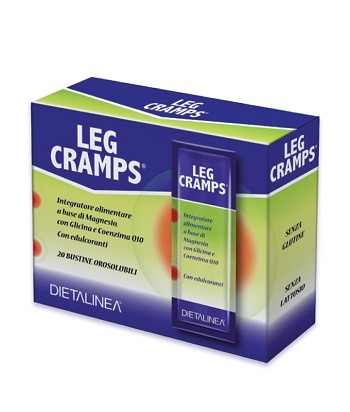 LEG CRAMPS 20 BUSTINE OROSULUBILI DIETALINEA 25 G - Farmacia Sant Anna SAS del Dott. Mariani Federigo