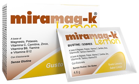 MIRAMAG-K LEMON 20 BUSTINE IN ASTUCCIO 92 G - Farmacia Sant Anna SAS del Dott. Mariani Federigo