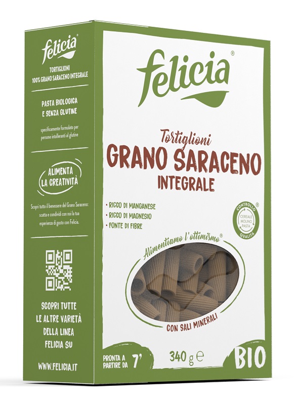 FELICIA BIO SARACENO TORTIGLIONI 340 G - Farmacia Sant Anna SAS del Dott. Mariani Federigo