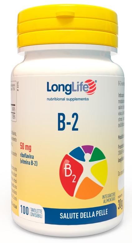 LONGLIFE B2 50 MG 100 TAVOLETTE DIVISIBILI - Farmacia Sant Anna SAS del Dott. Mariani Federigo