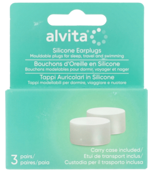 ALVITA TAPPI AURICOLARI IN SILICONE MODELLABILE 3 PAIA RIUTILIZZABILI - Farmacia Sant Anna SAS del Dott. Mariani Federigo