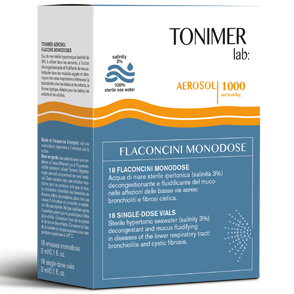 TONIMER LAB AEROSOL 18 FLACONCINI 3 ML MONODOSE - Farmacia Sant Anna SAS del Dott. Mariani Federigo